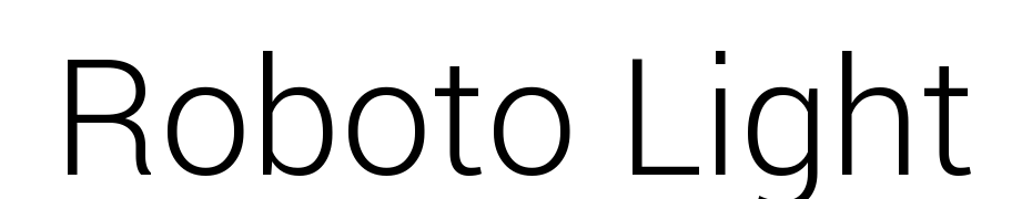 Roboto Light Font Download Free